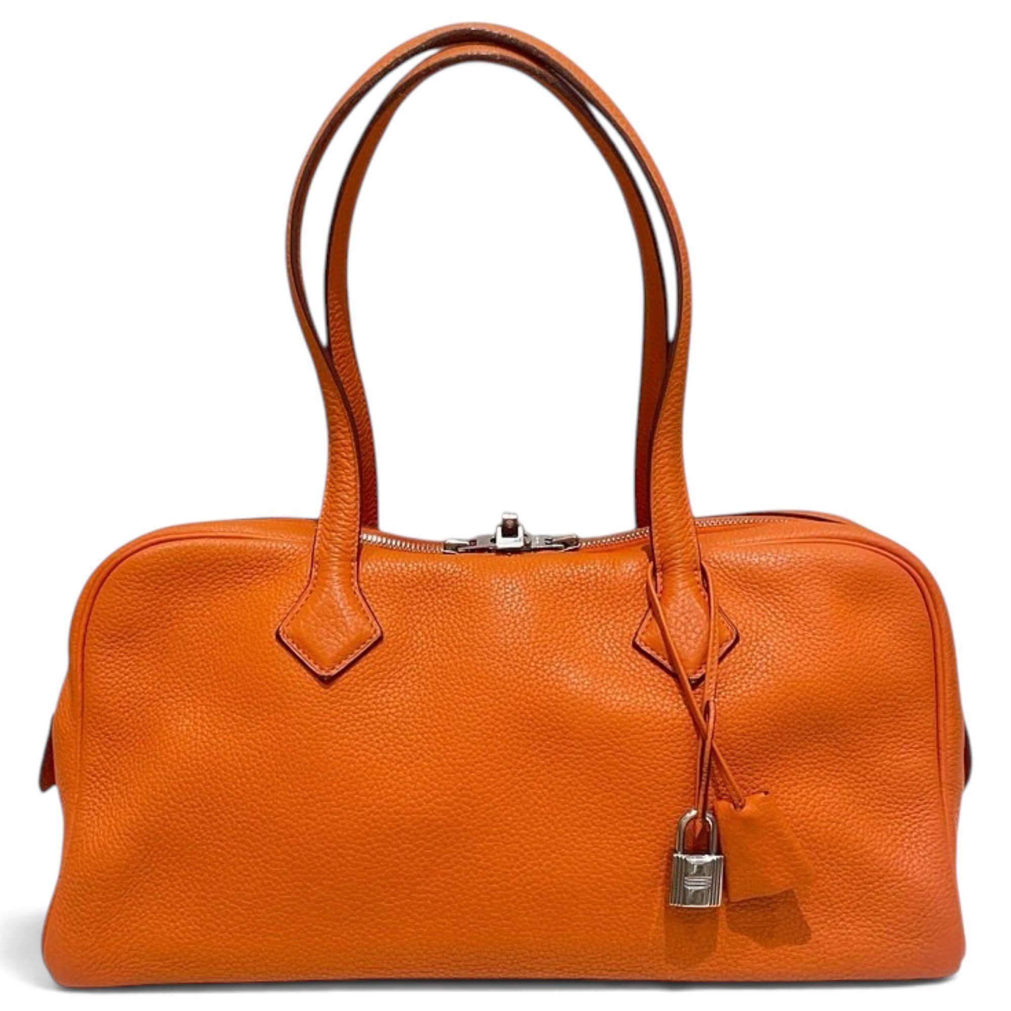 Victoria leather handbag