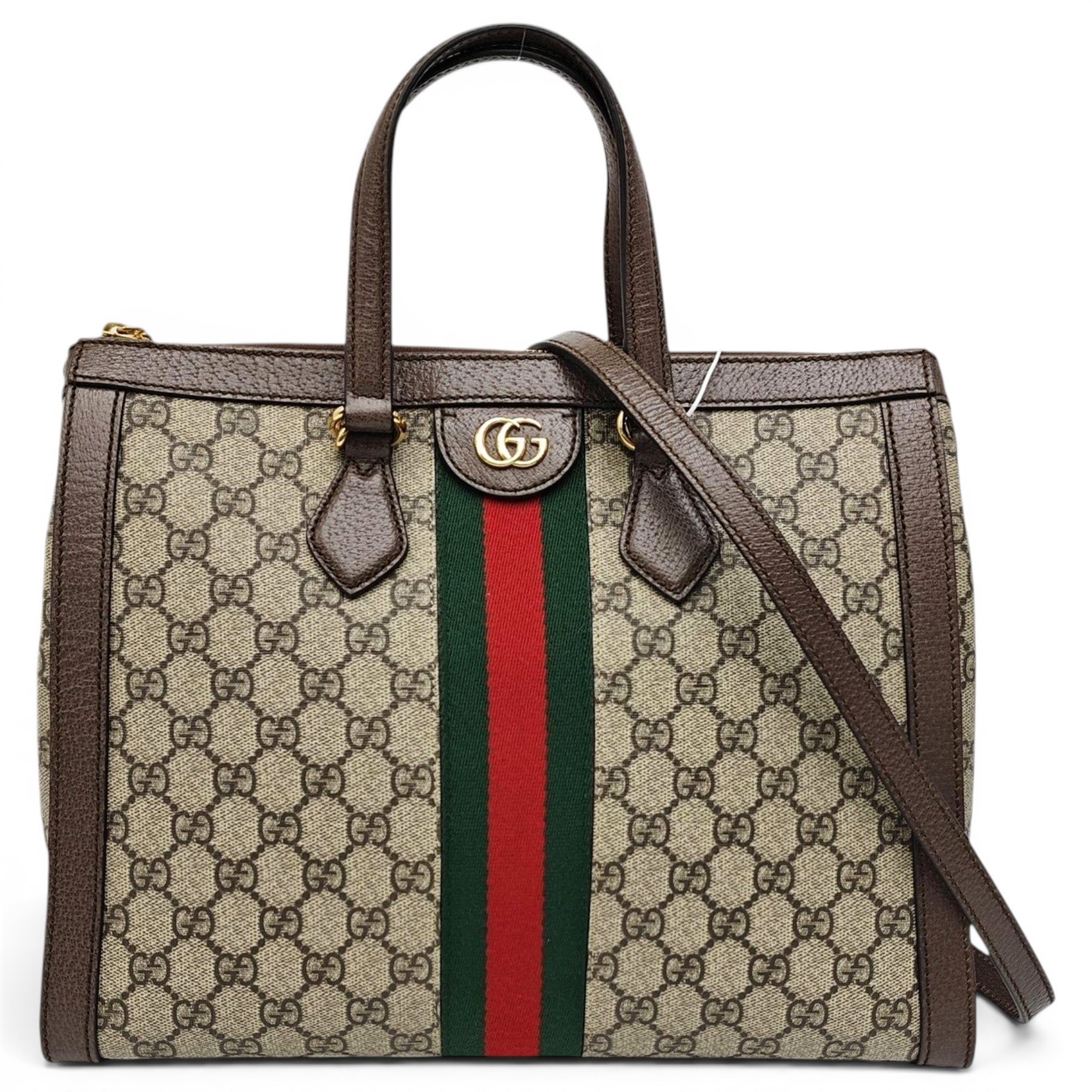 Ophidia leather handbag