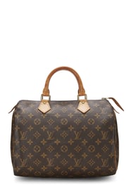 Louis Vuitton Monogram Canvas Speedy 30