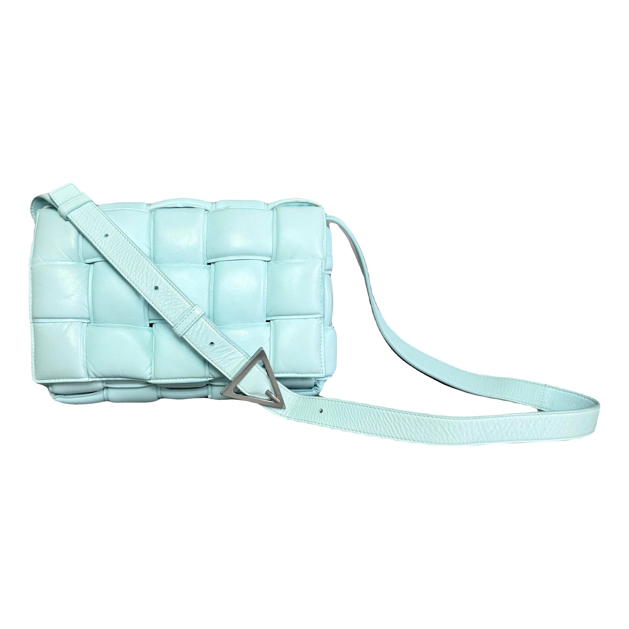 Cassette Padded leather handbag