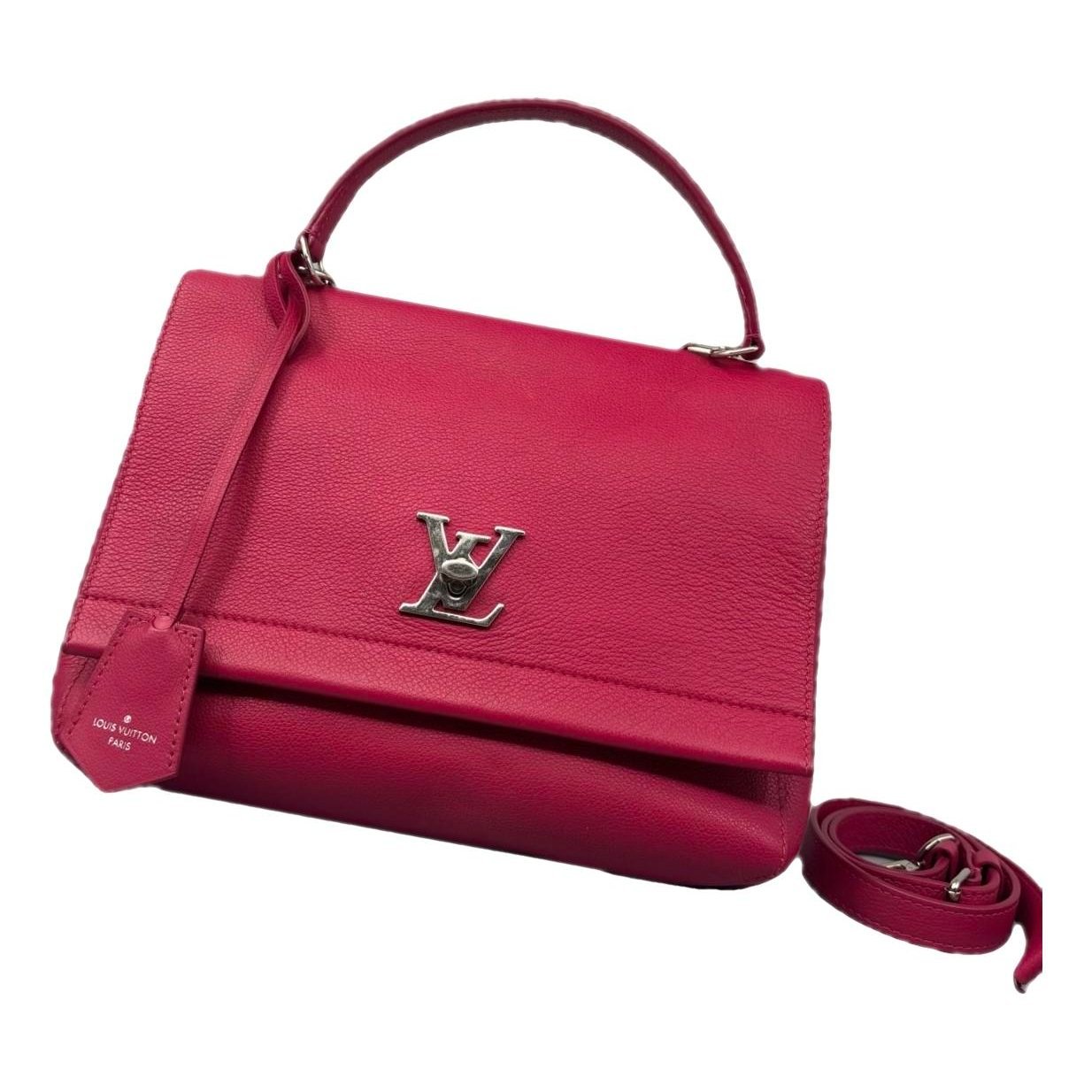 Lockme leather handbag