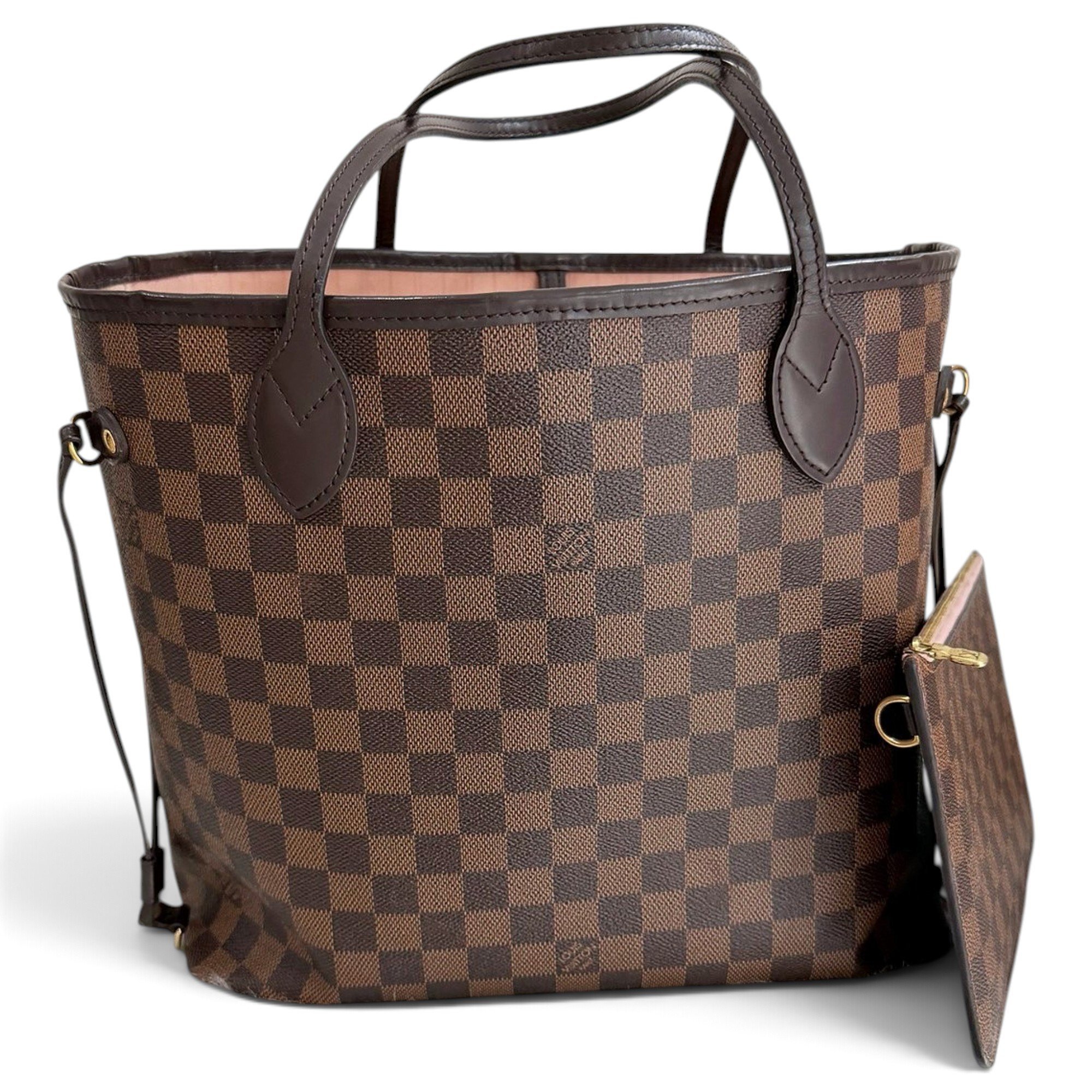 Louis Vuitton Neverfull leather tote