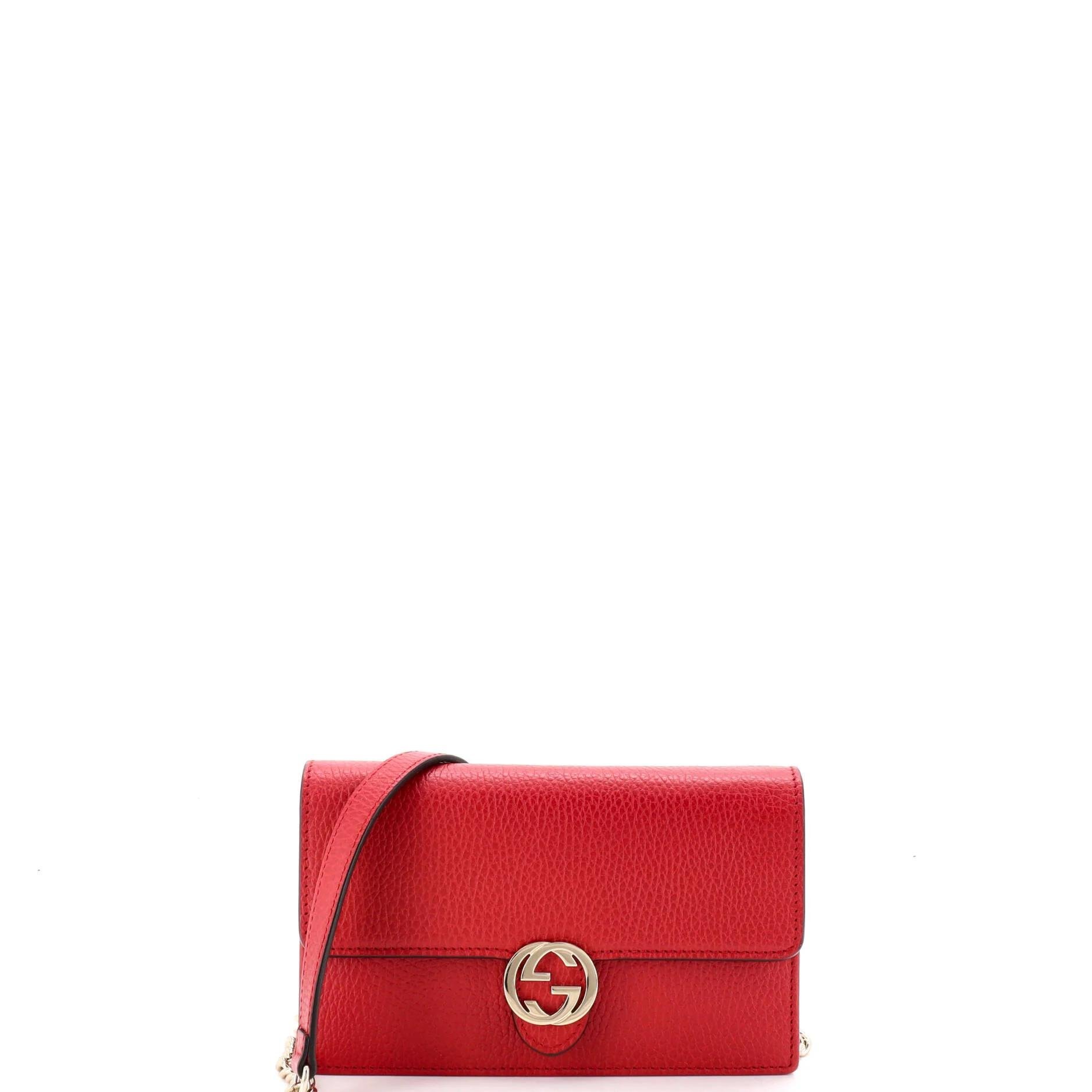 Leather crossbody bag