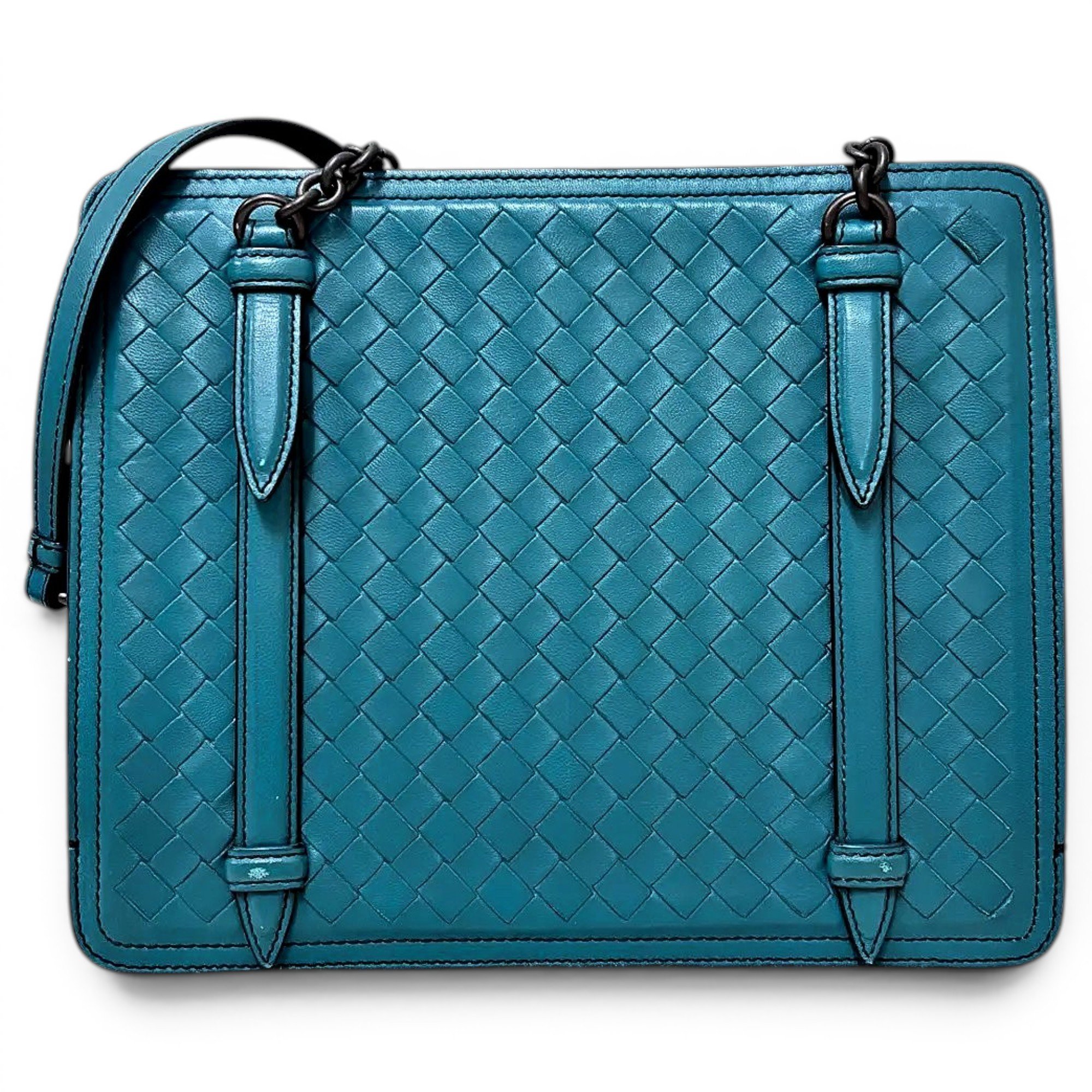 Leather handbag