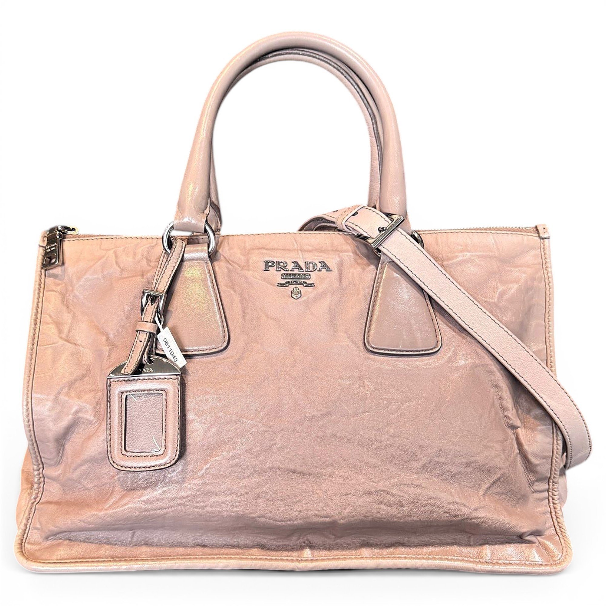 Galleria leather handbag