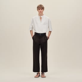 Pleated Palerme pants