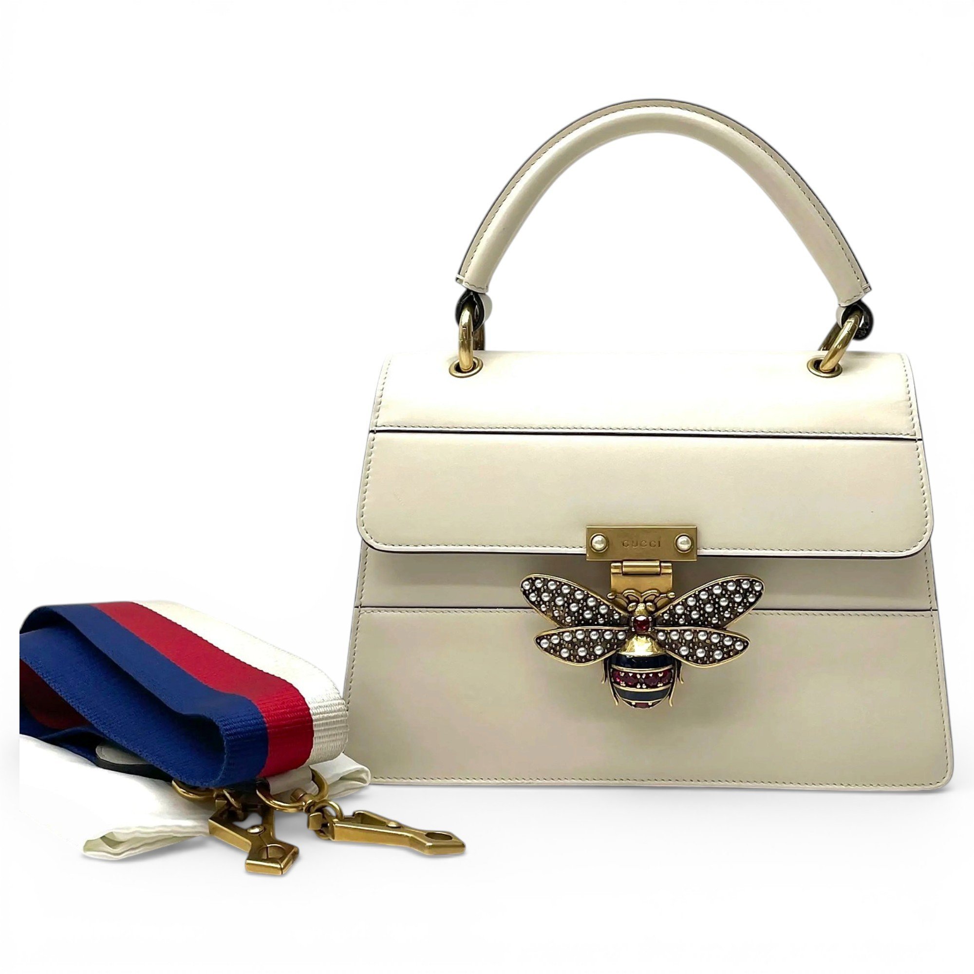 Queen Margaret leather handbag