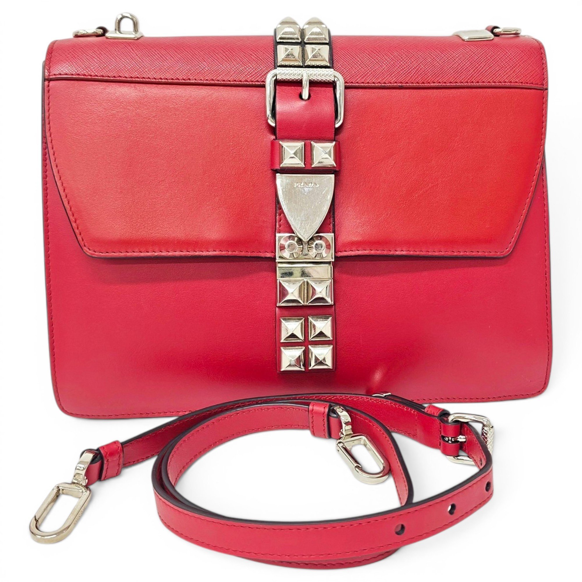 Leather handbag