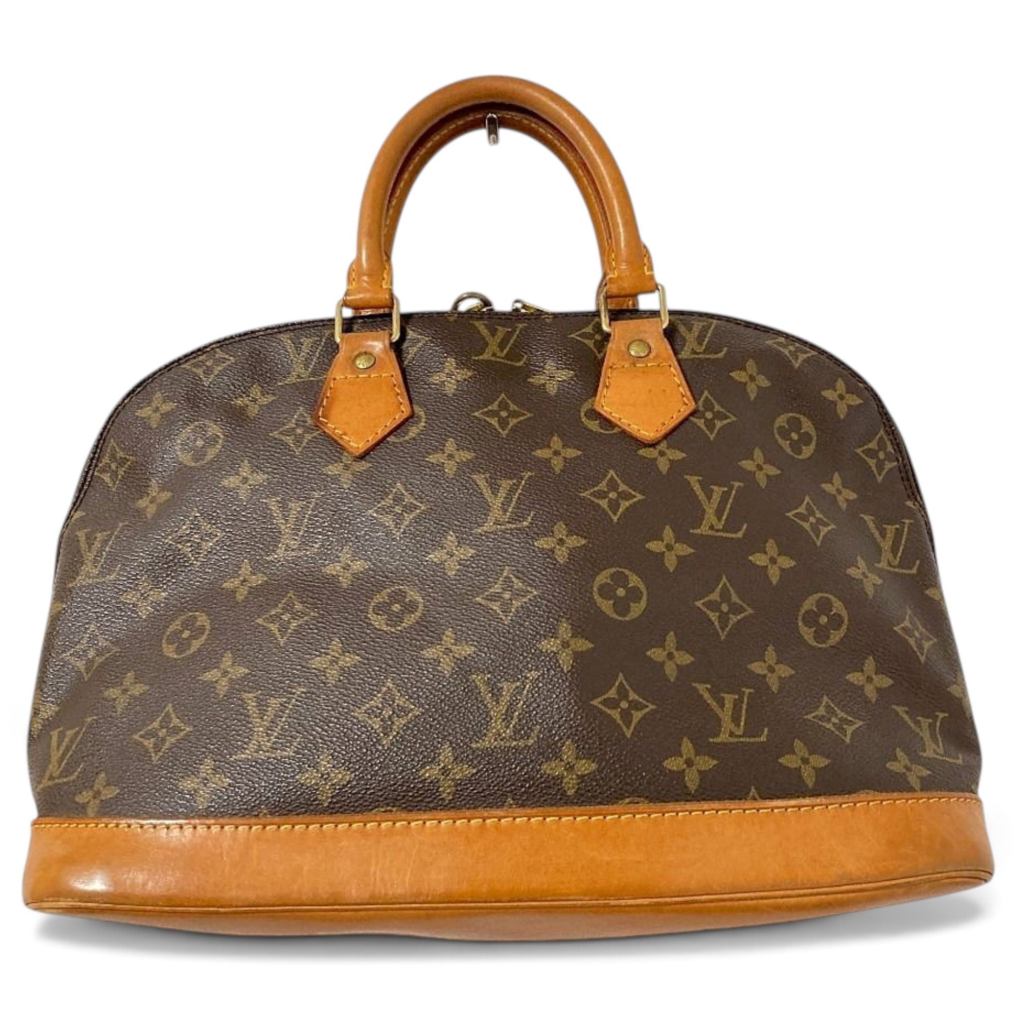 Alma leather handbag