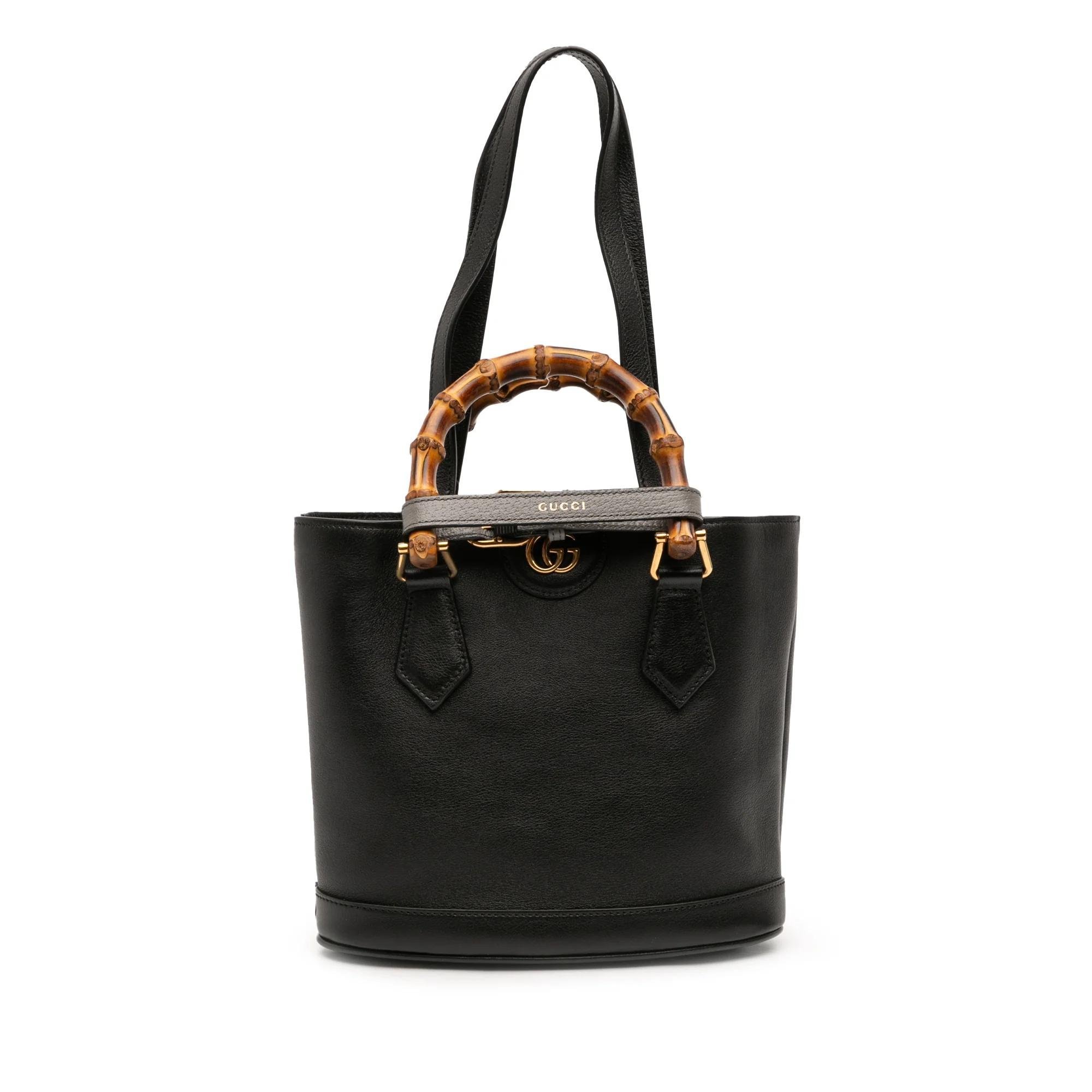 Bamboo pony-style calfskin handbag