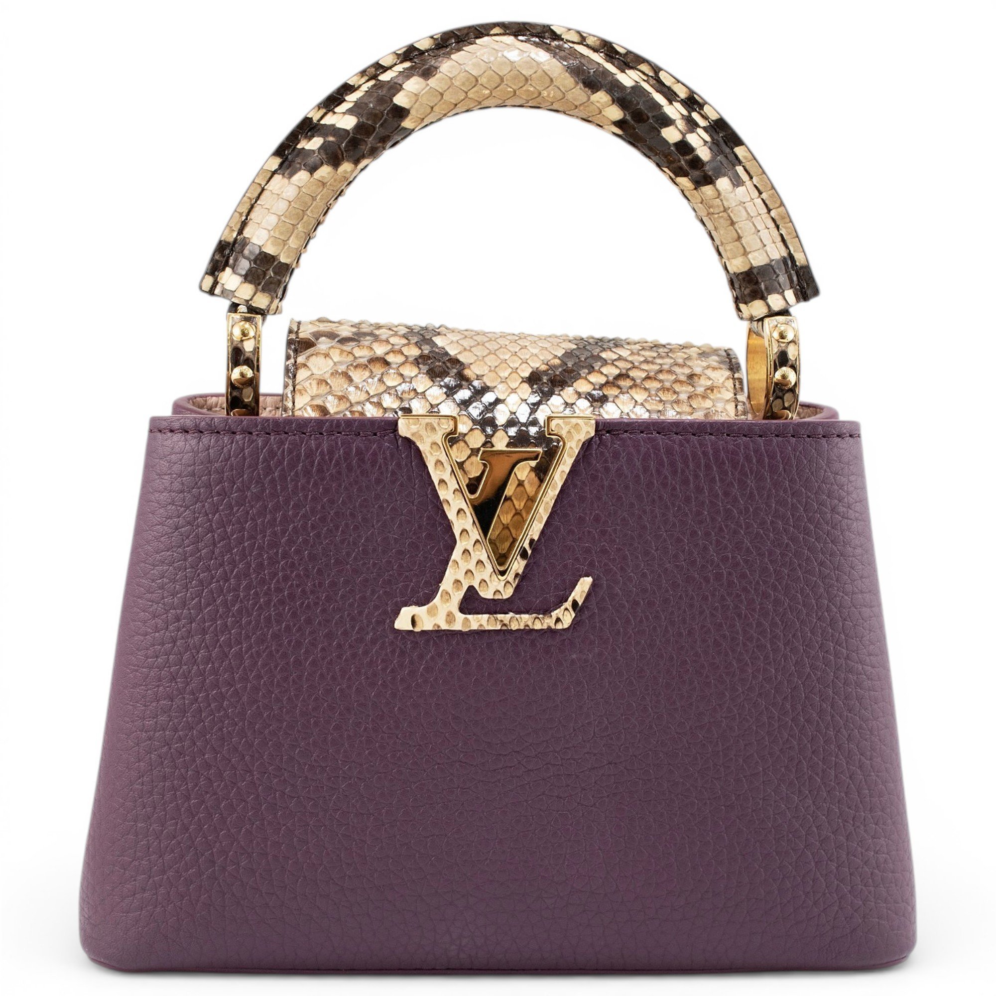 Leather tote