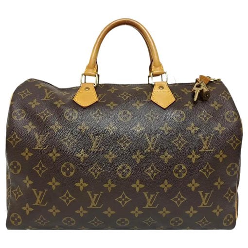 Nano Speedy / Mini HL leather handbag