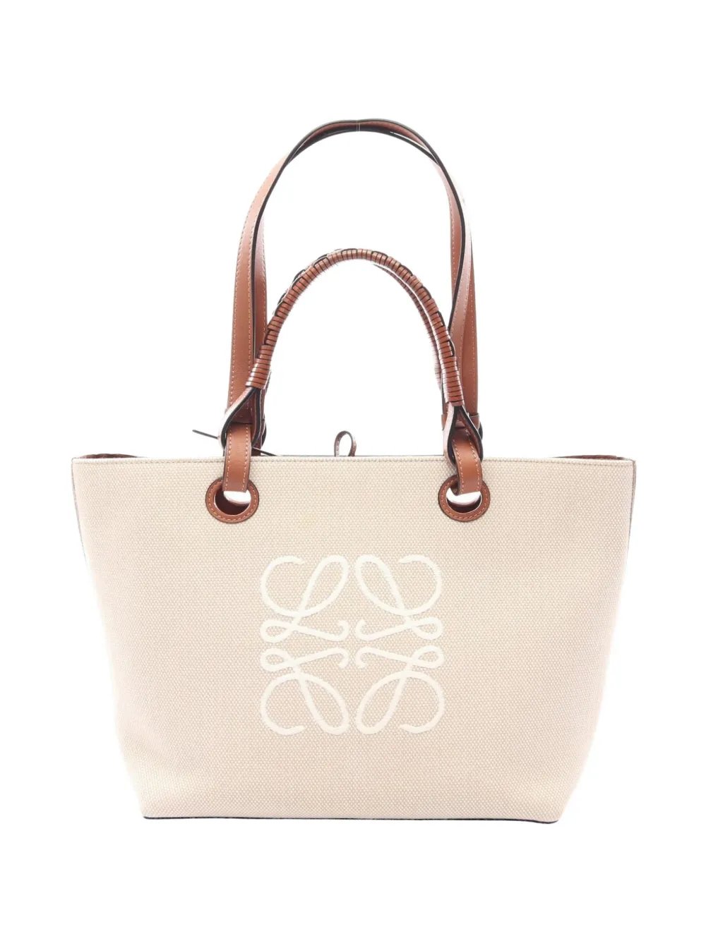 2010s Anagram leather-trim tote bag