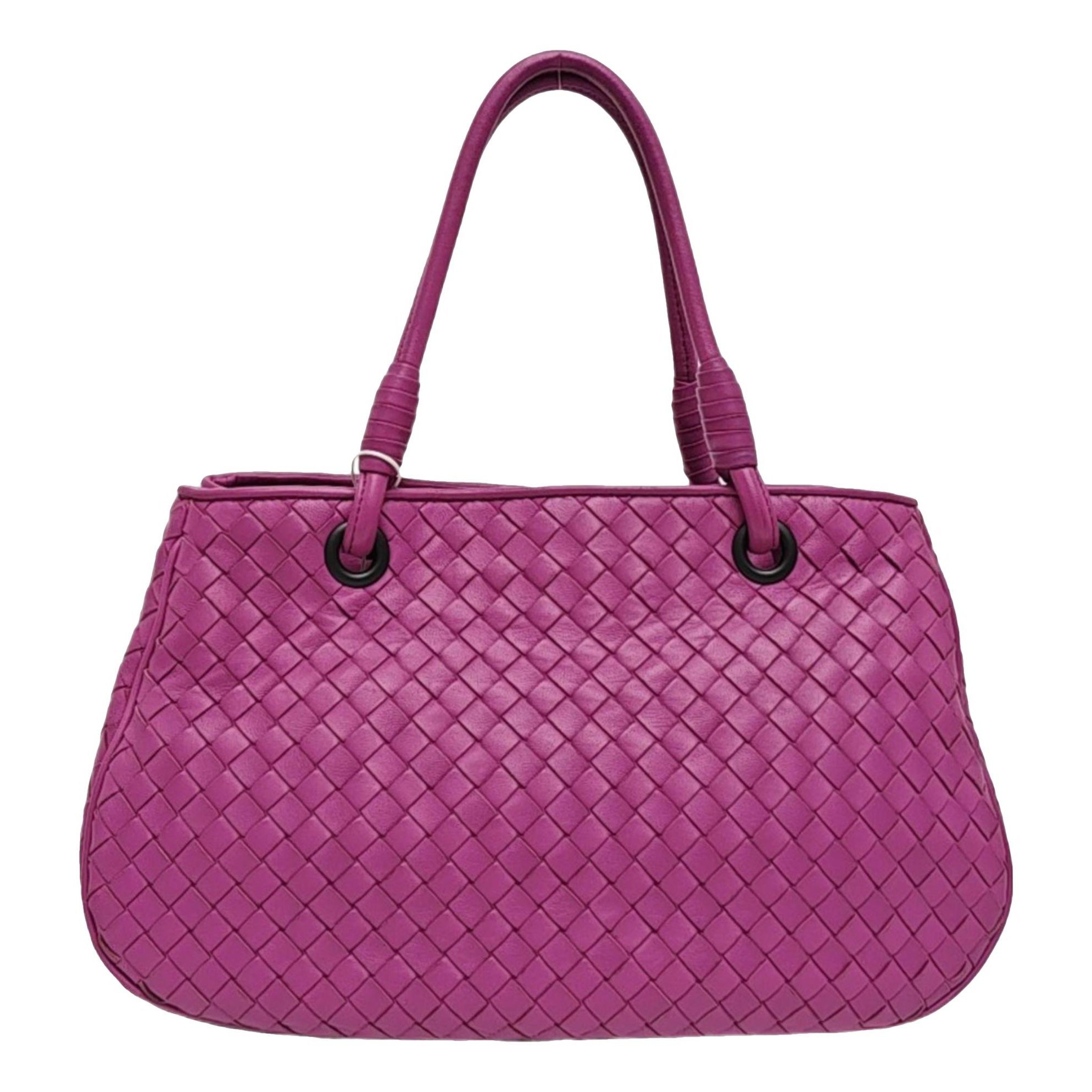 Parachute leather handbag