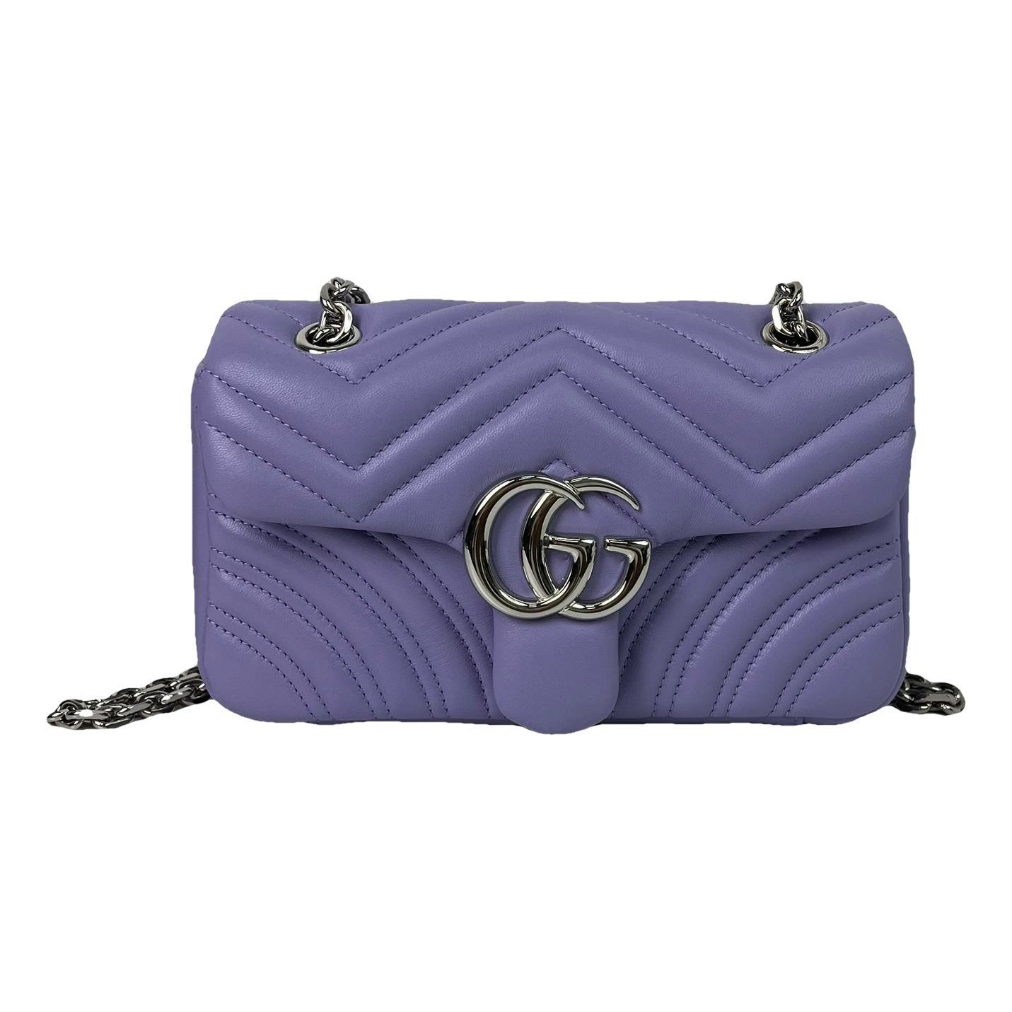GG Marmont Flap leather handbag