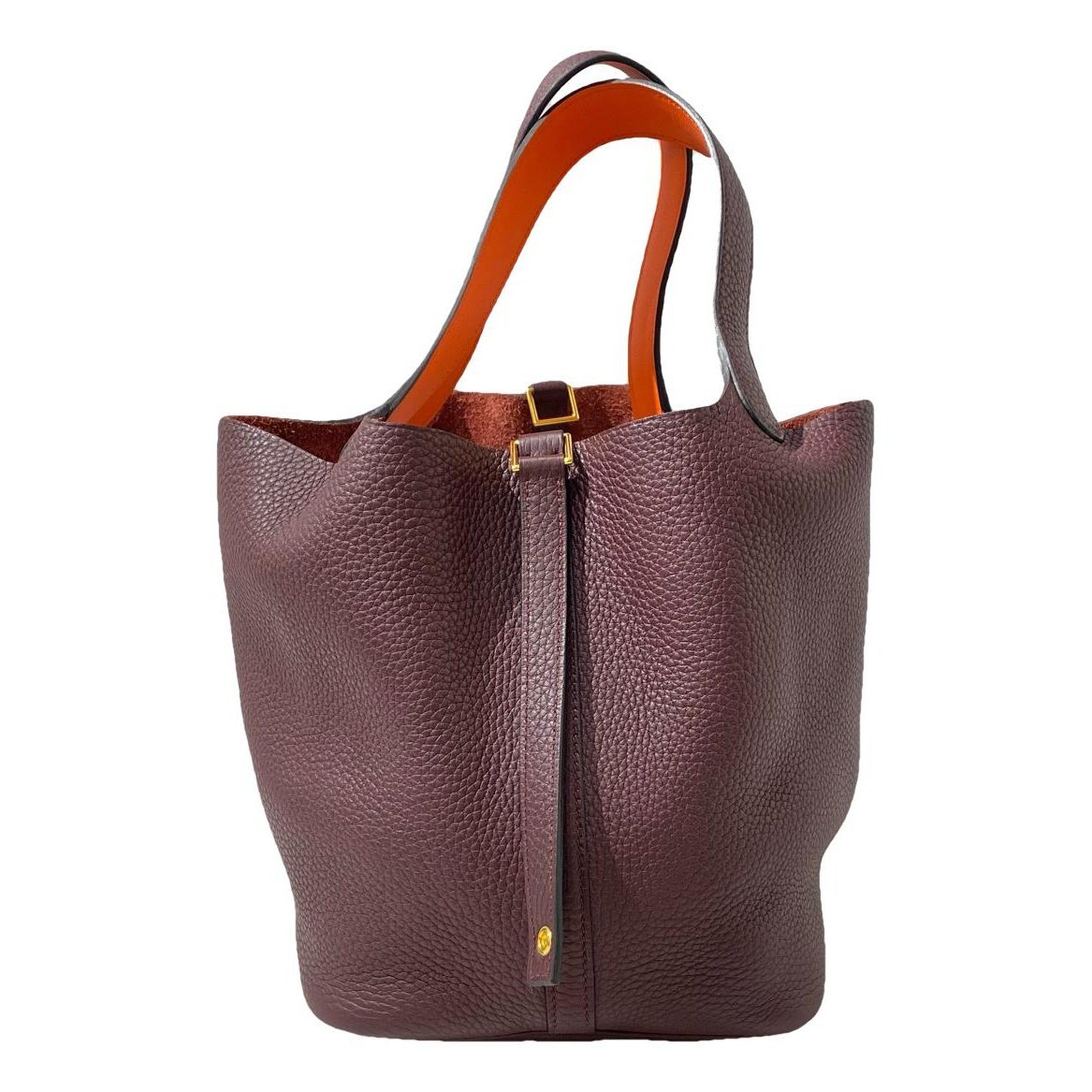 Picotin leather handbag