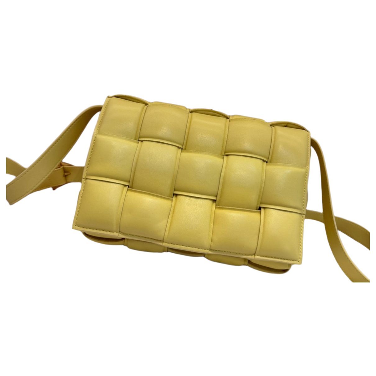 Cassette Padded leather handbag