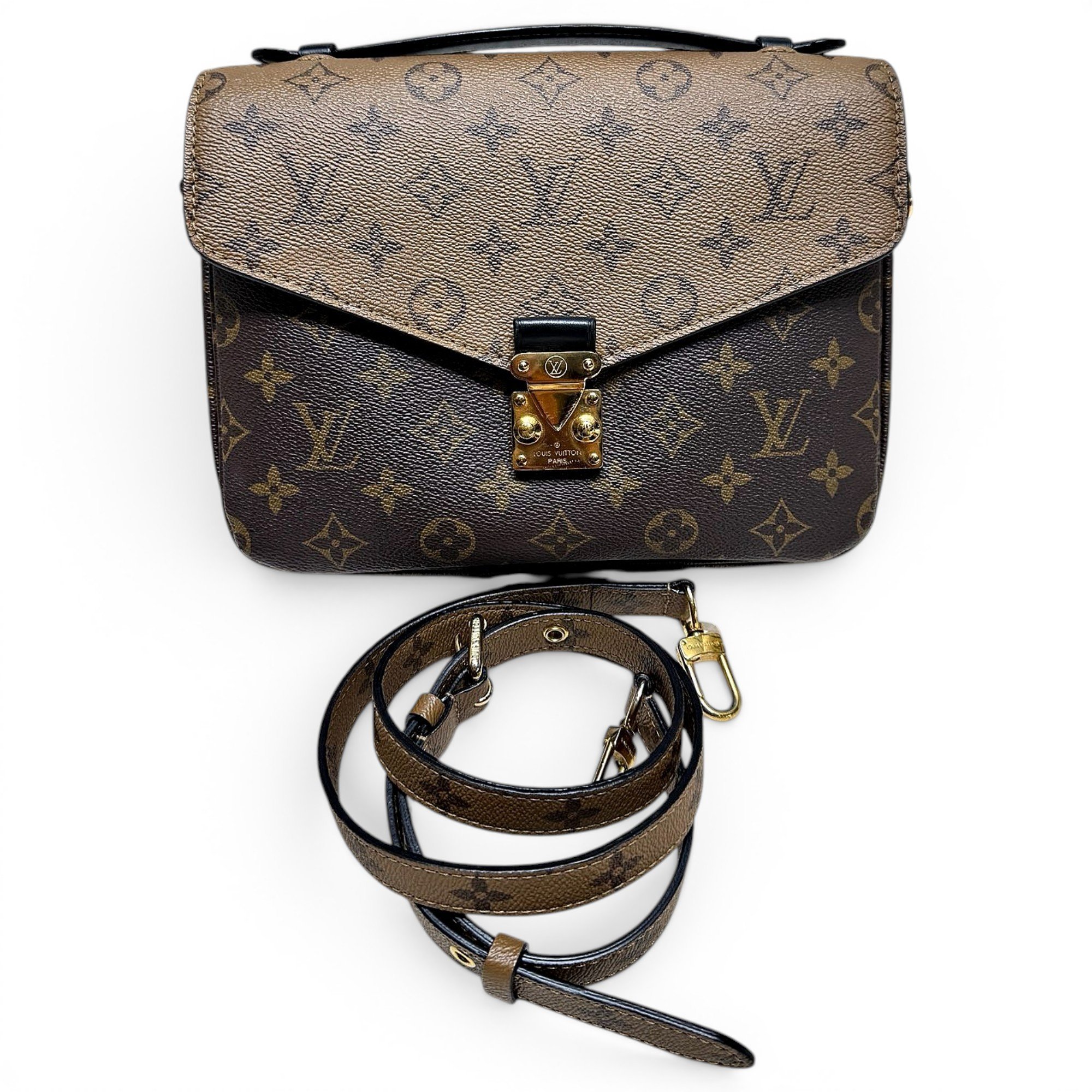 Metis leather handbag