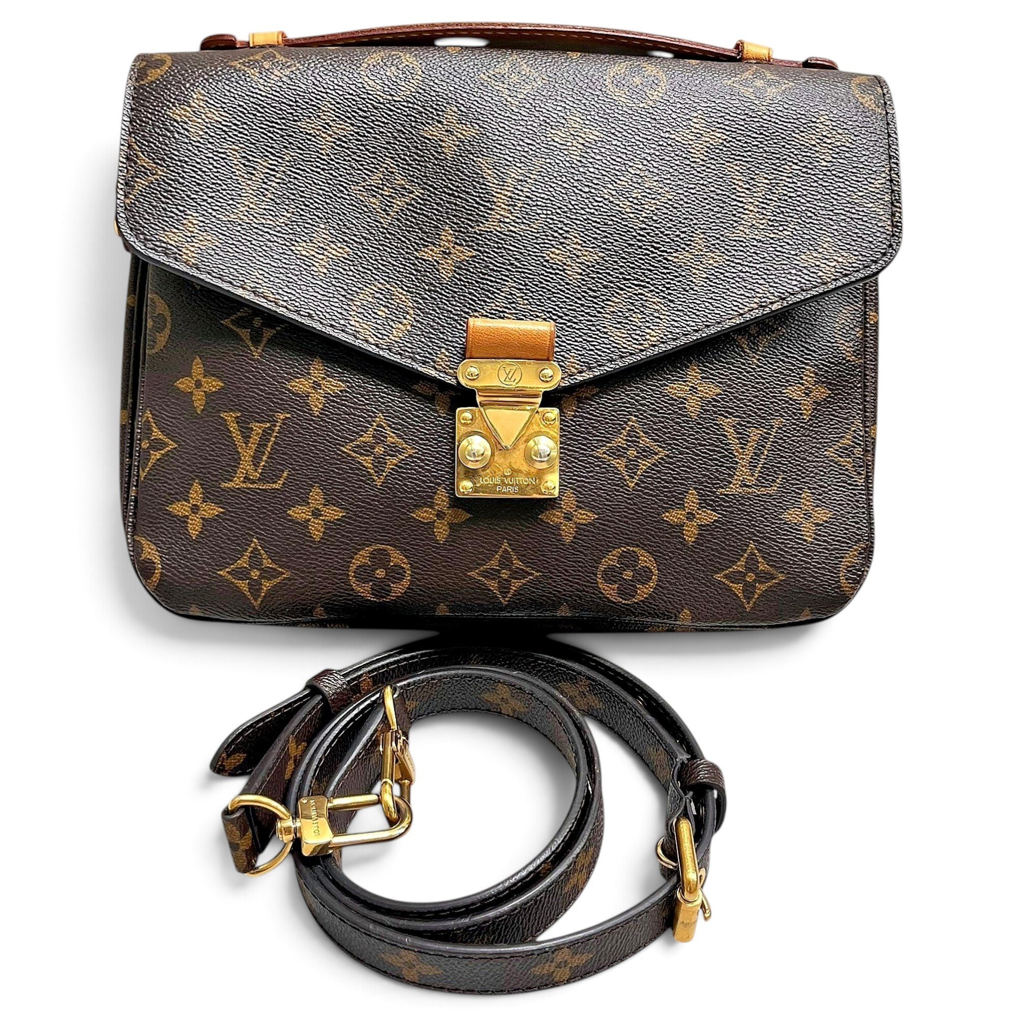 Metis leather handbag