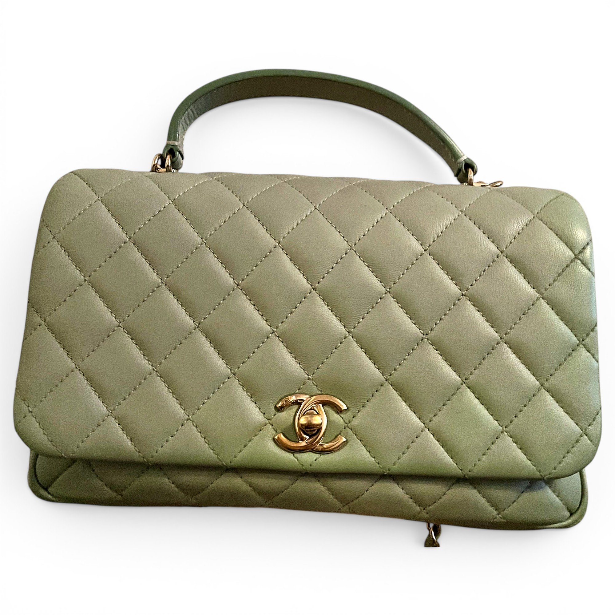Leather handbag