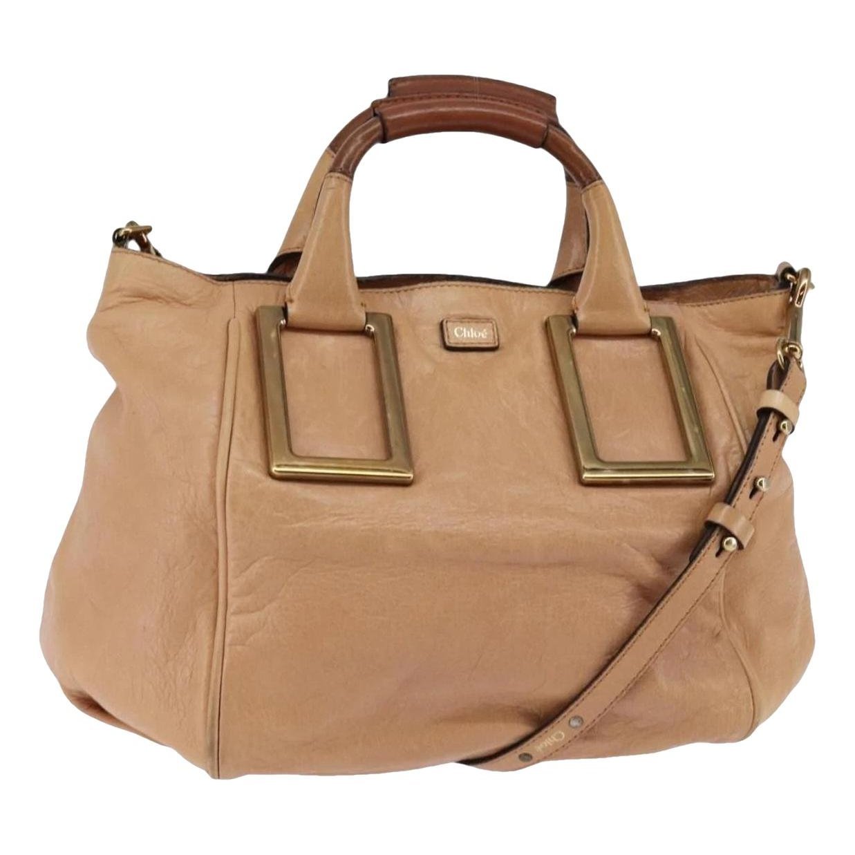Leather handbag