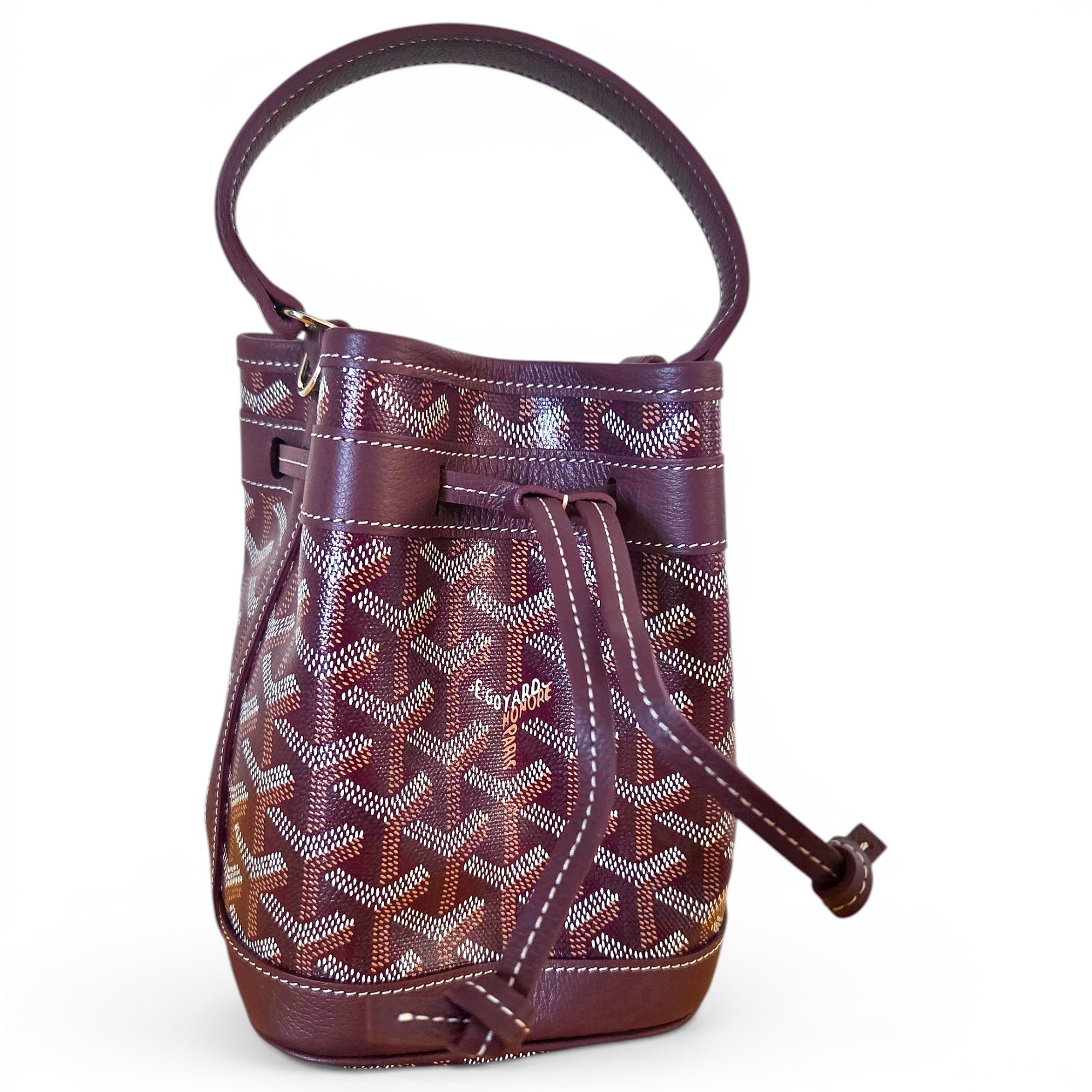 Leather crossbody bag