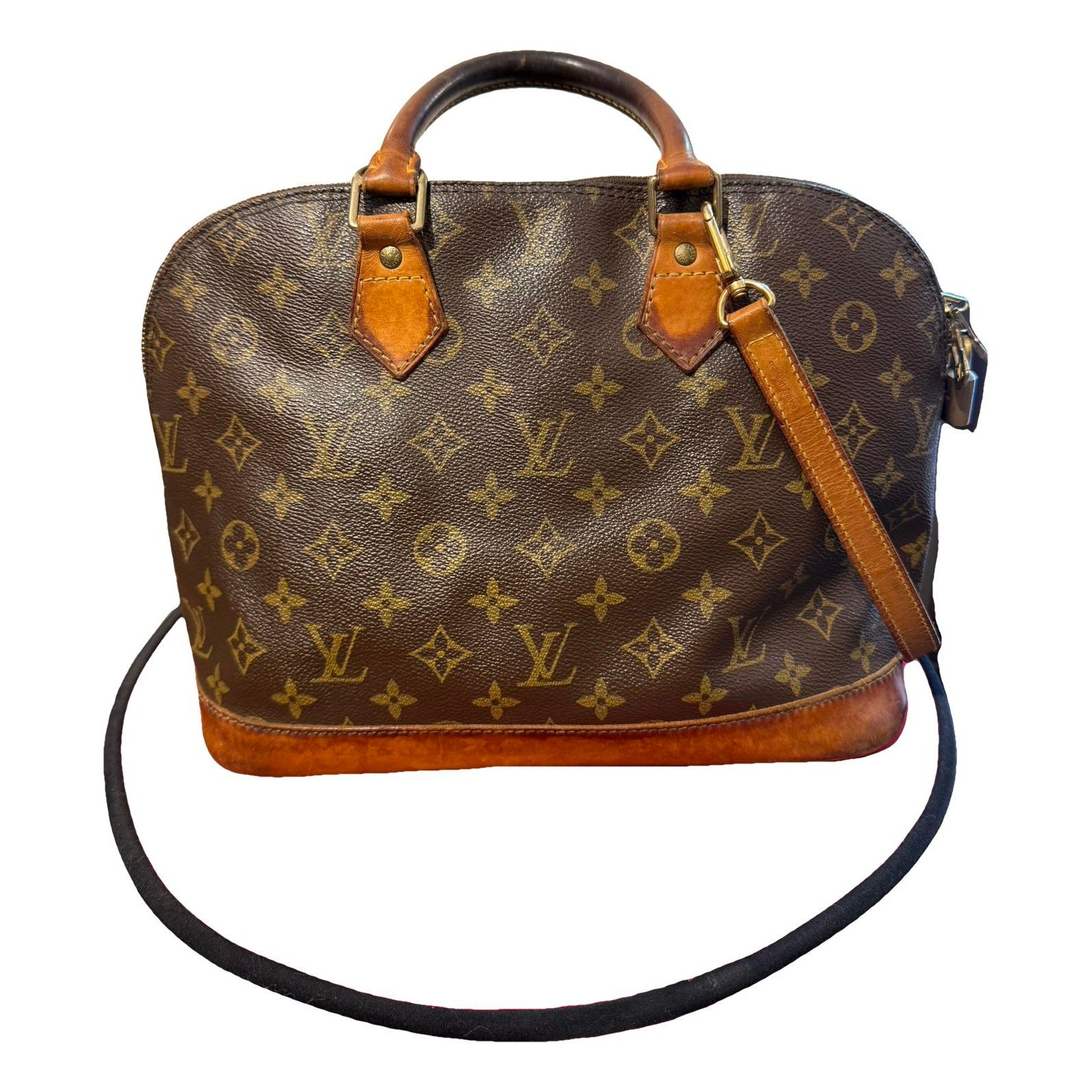 Alma leather handbag