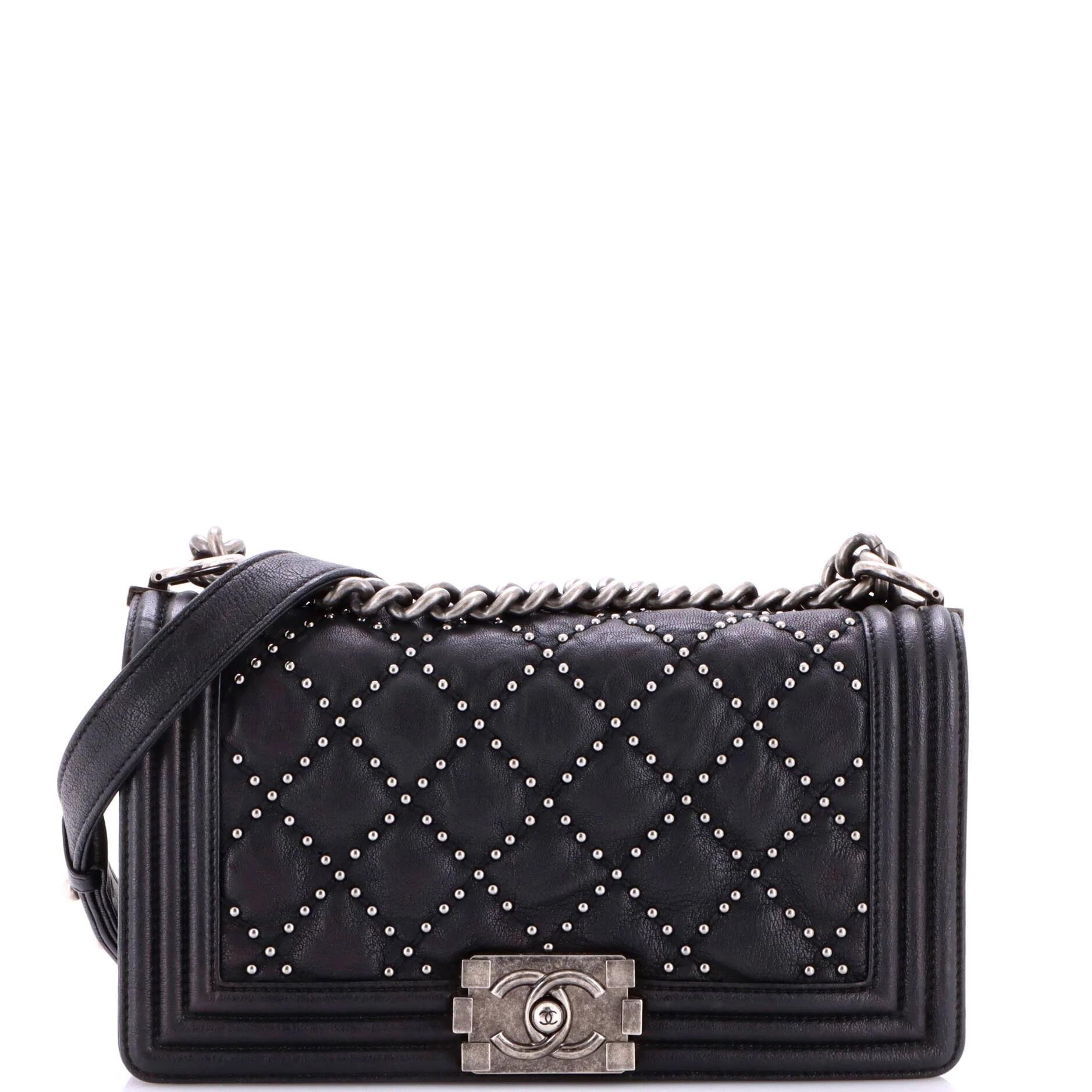 Boy leather handbag