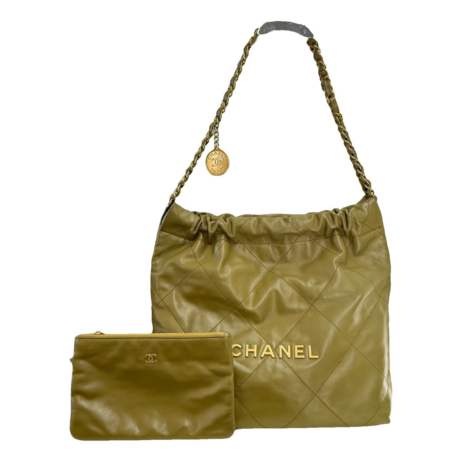 Chanel 22 leather tote