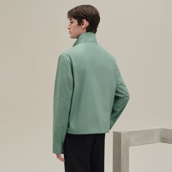 Céladon Zipped Jacket Shirt