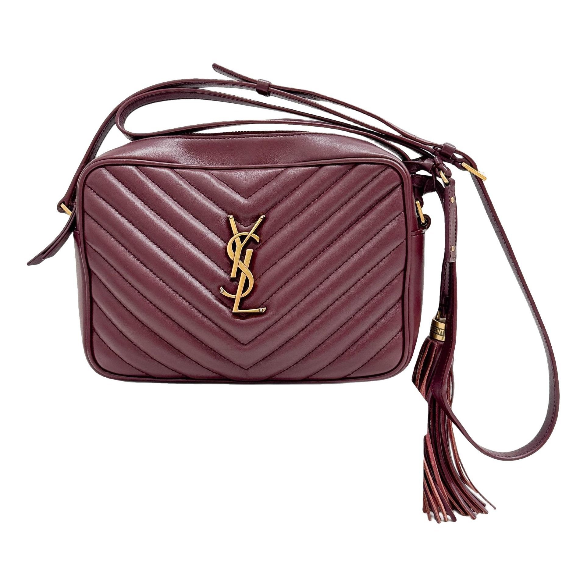 Camera Lou leather handbag