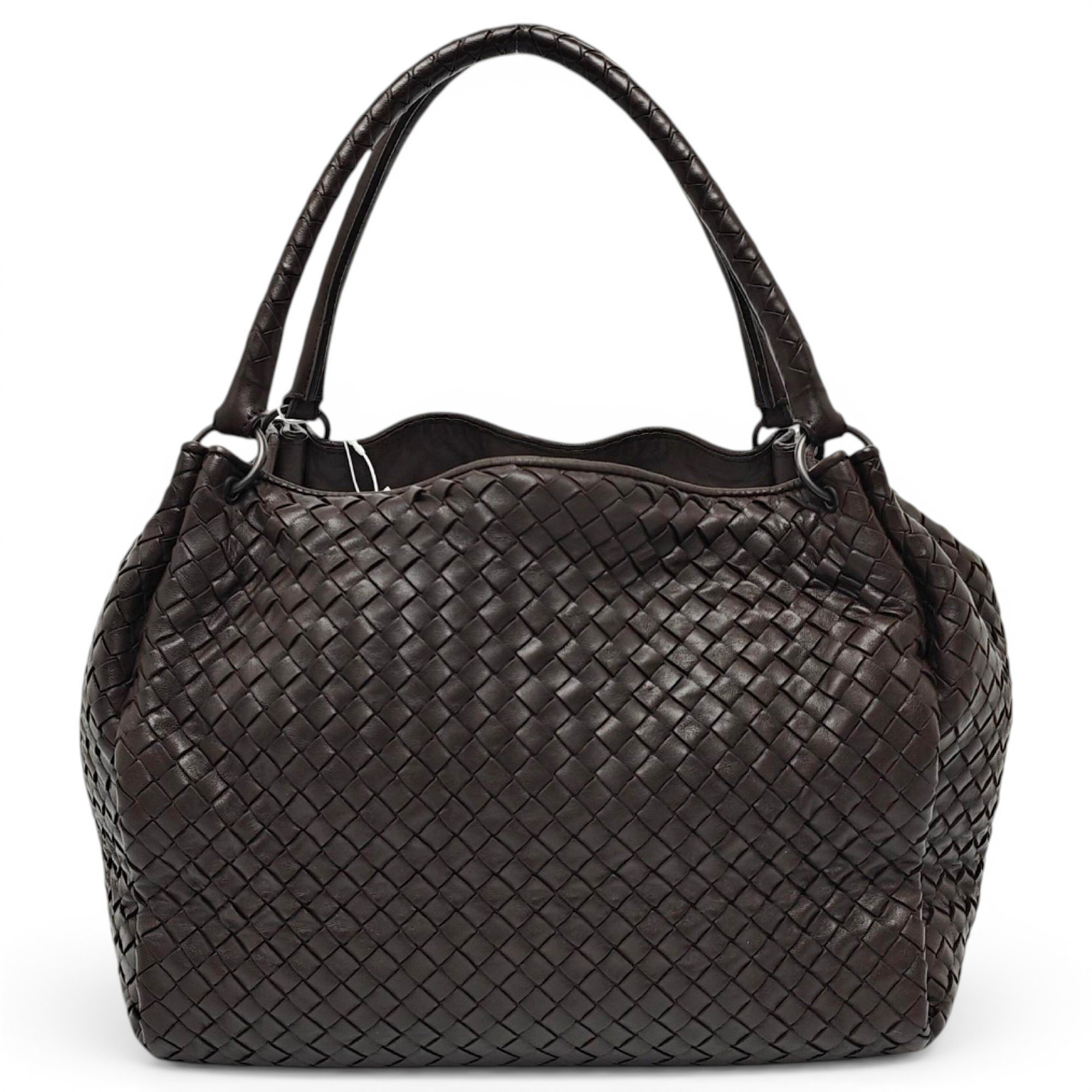 Parachute leather tote
