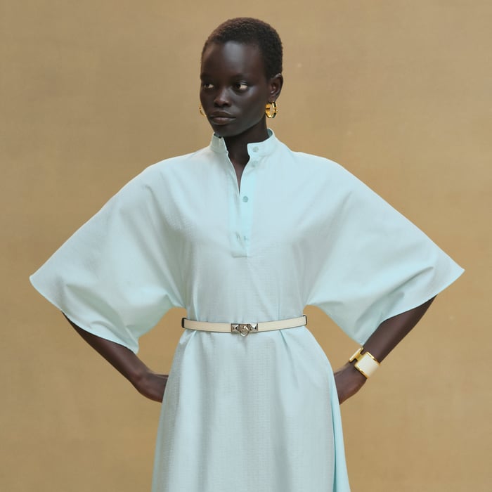 Vert Embrun "Mosaique" Prairie Dress