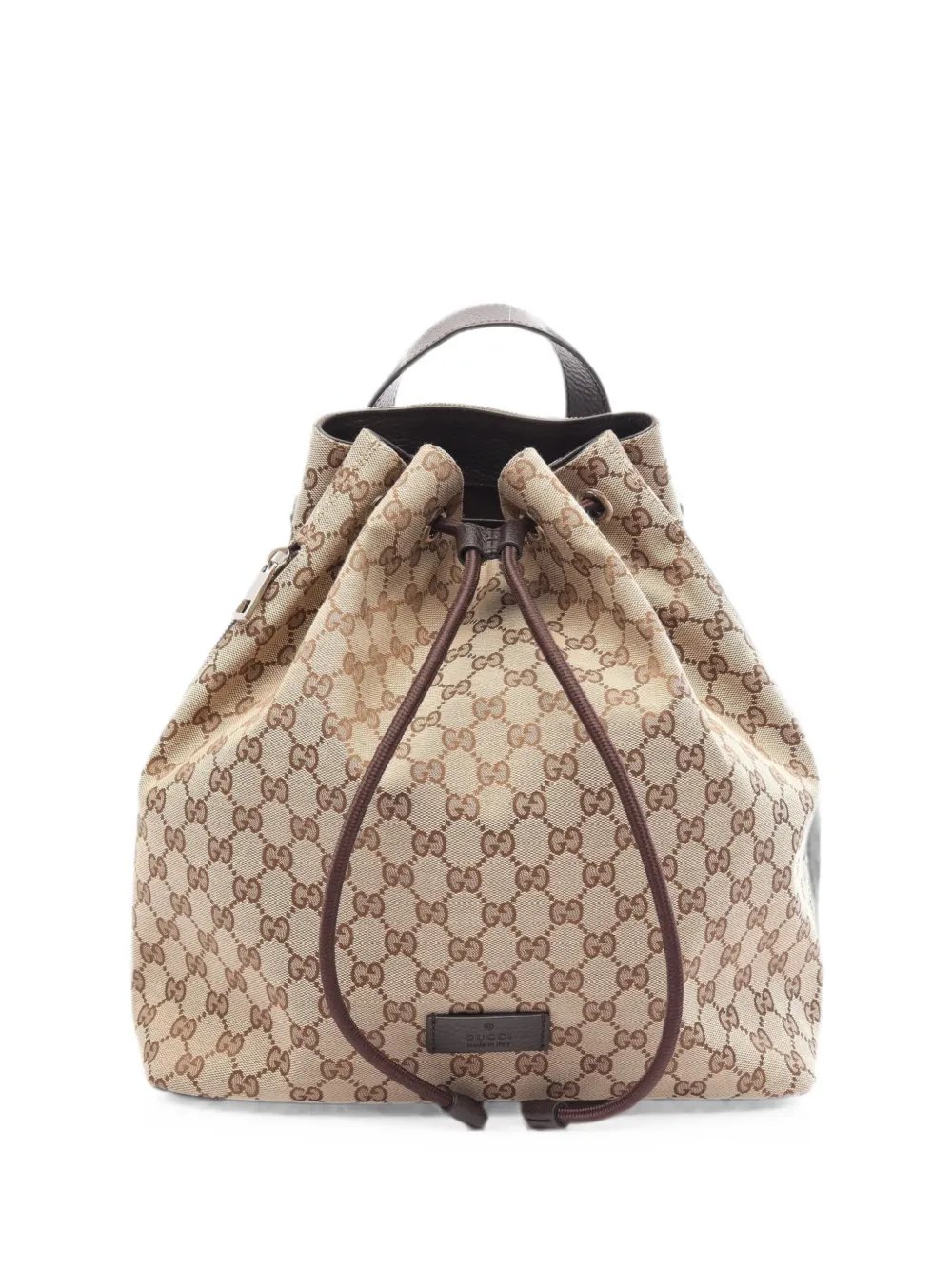 2010s GG canvas backpack