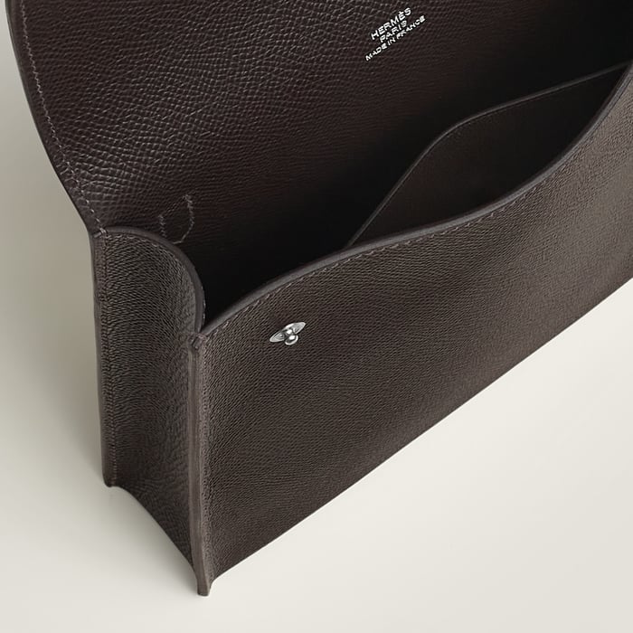 Hermèsnap Vertical to Go Pouch