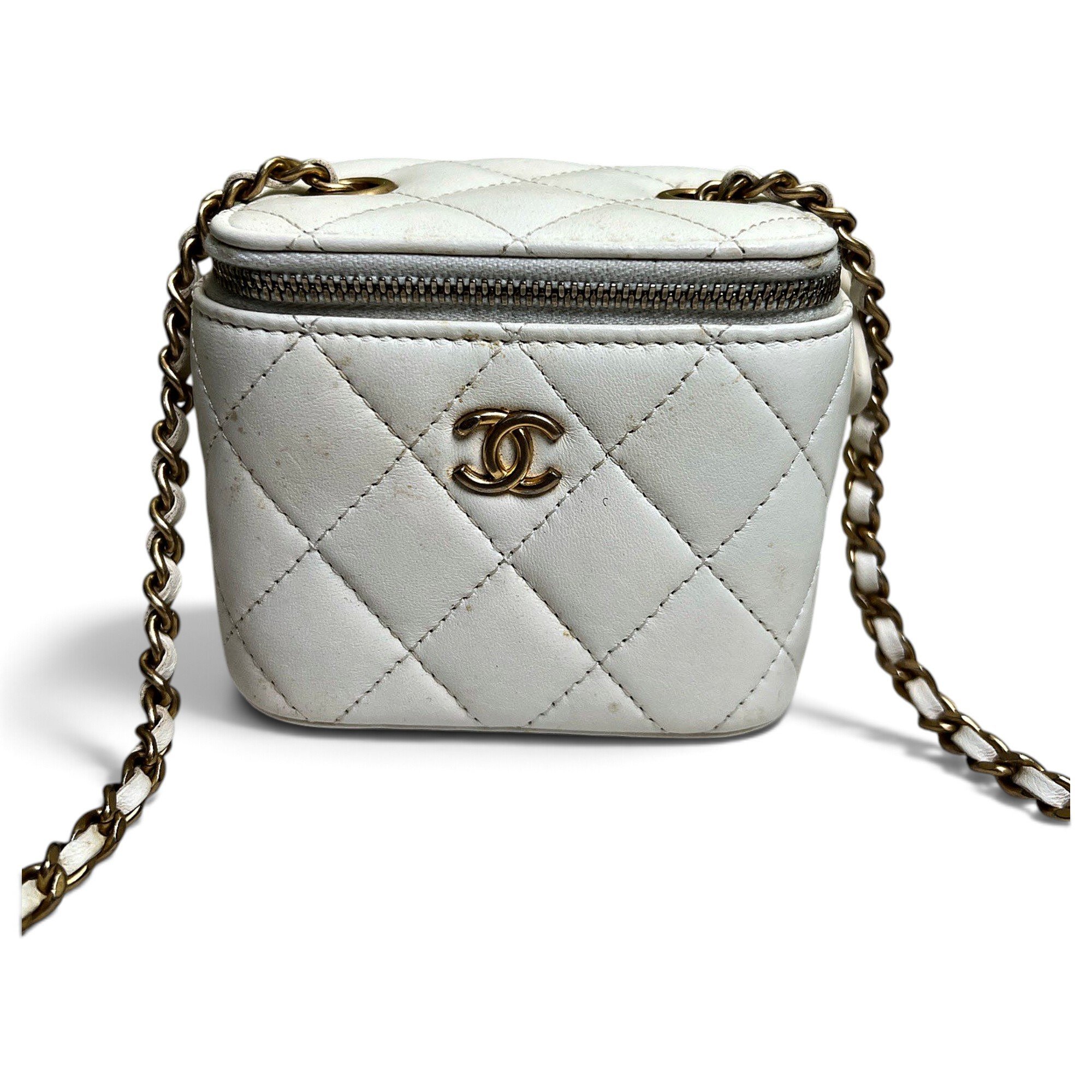 Leather mini bag