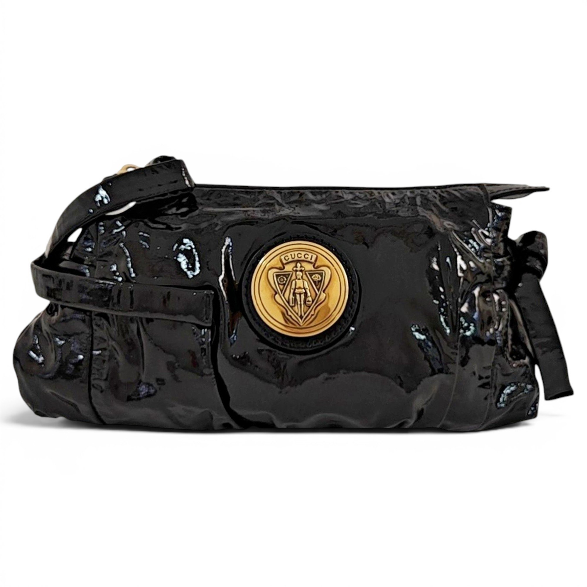 Babouska Hysteria patent leather handbag