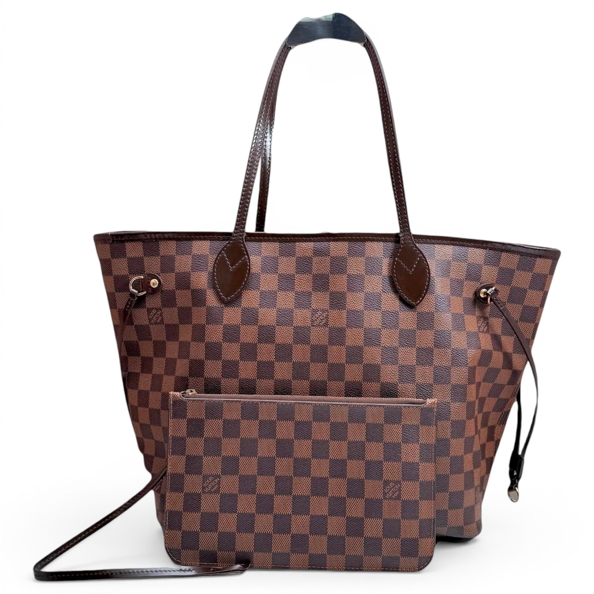 Neverfull leather tote