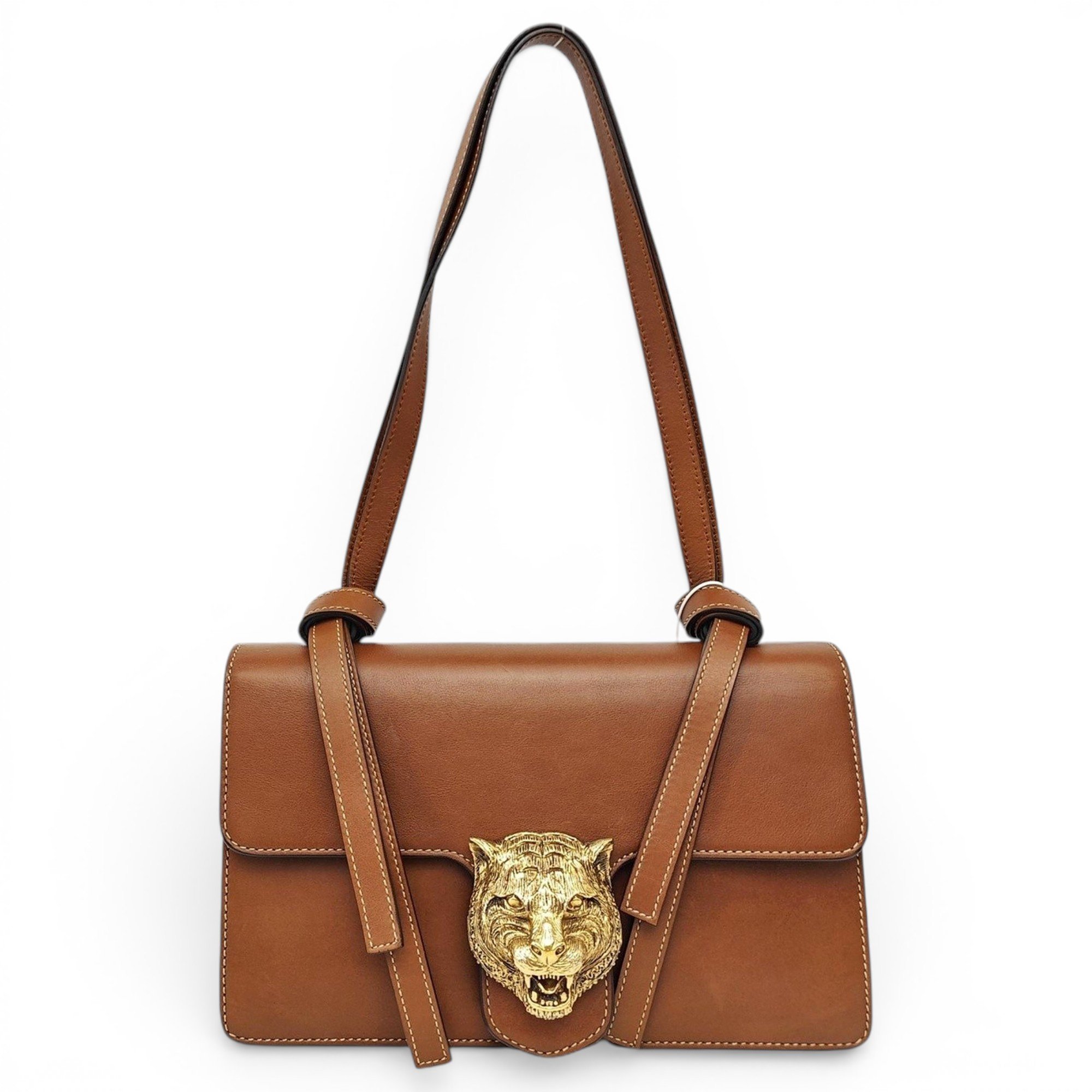 Animalier leather handbag