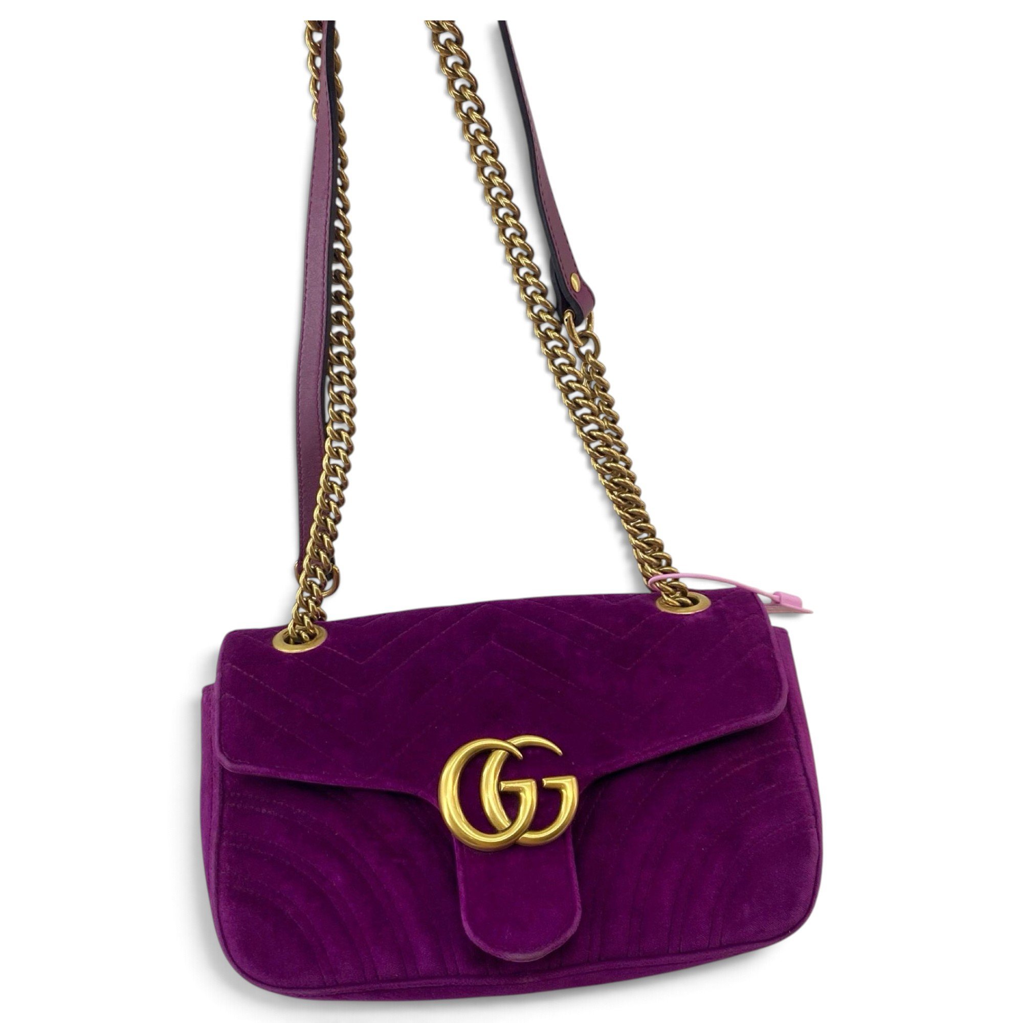 GG Marmont velvet handbag