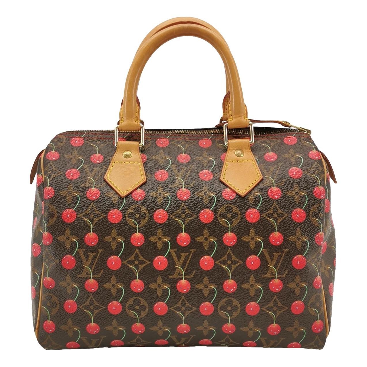 Speedy leather handbag