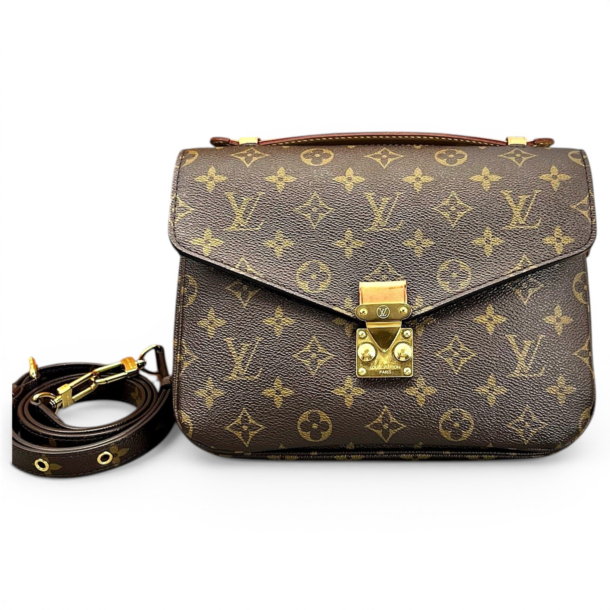 Metis leather crossbody bag