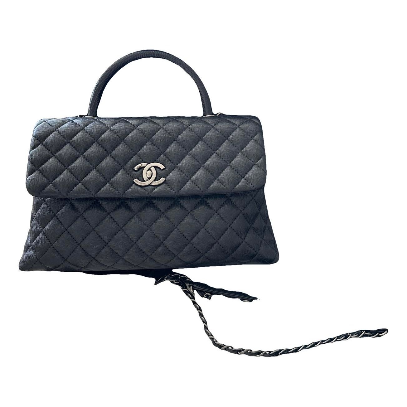 Coco Handle leather handbag