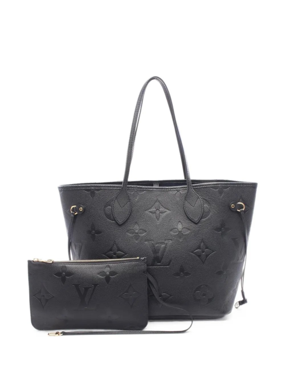 2010s MM Neverfull Empreinte-leather tote bag