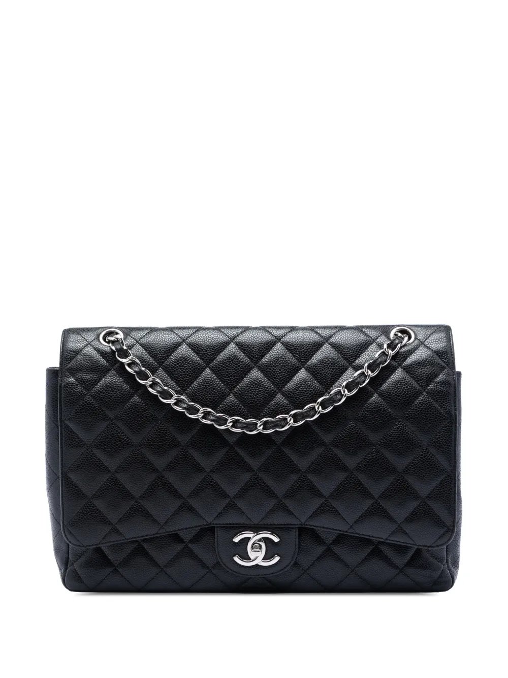 2011 Maxi Classic Caviar Double Flap shoulder bag