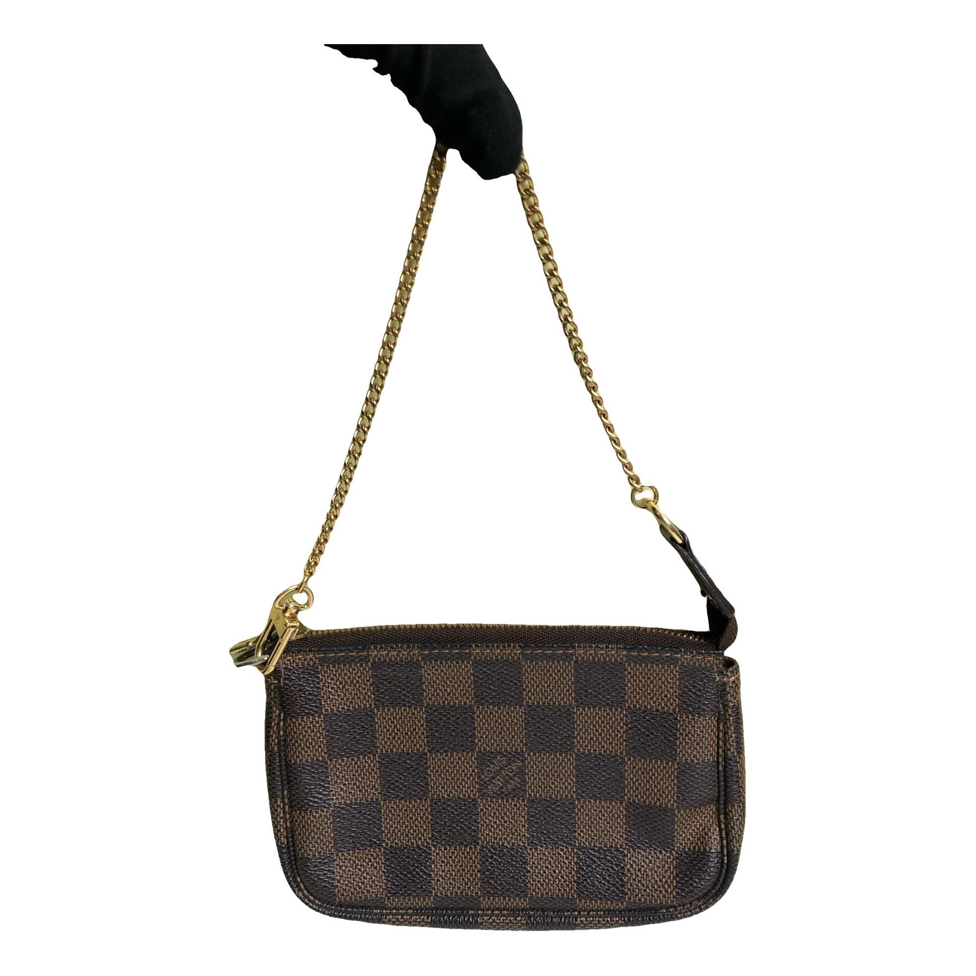 Pochette Accessoire leather handbag