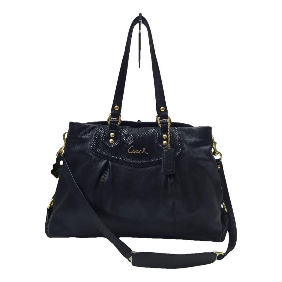 Leather satchel