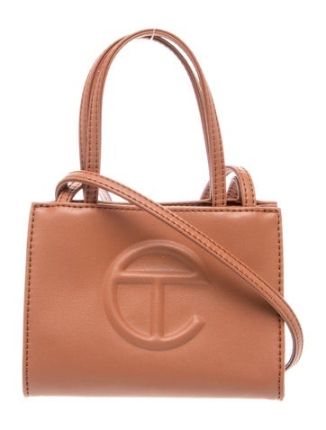 Telfar Vegan Leather Shopping Bag Small