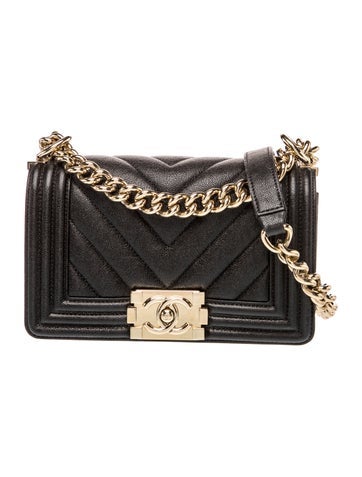 Small Chevron Boy Bag
