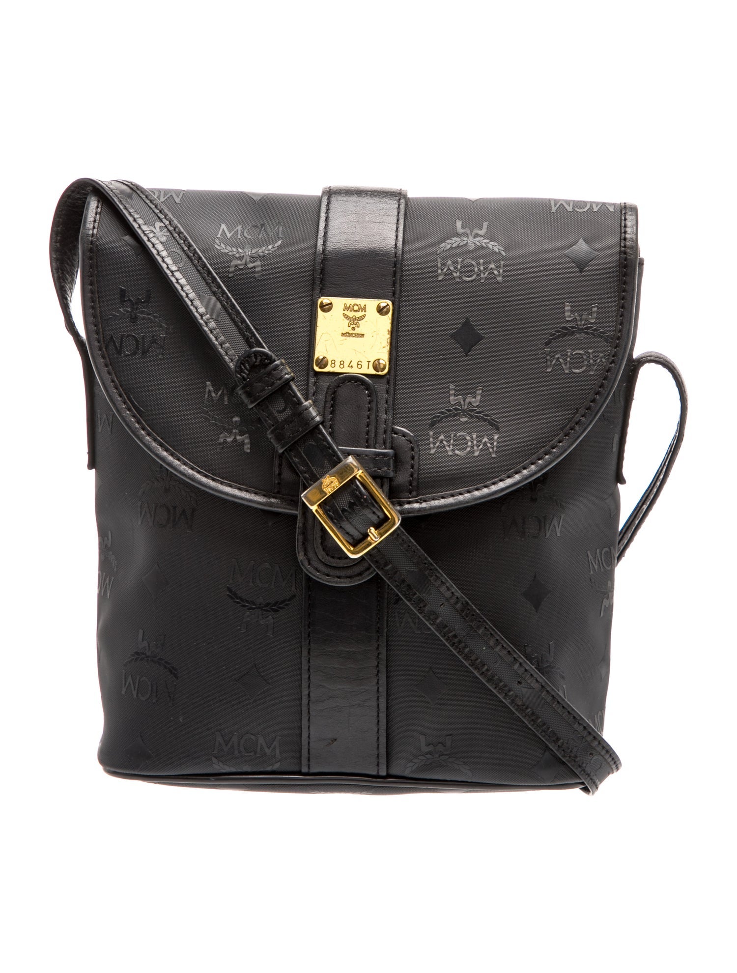 MCM Vinyl Crossbody Bag